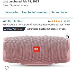 JBL charge 4
